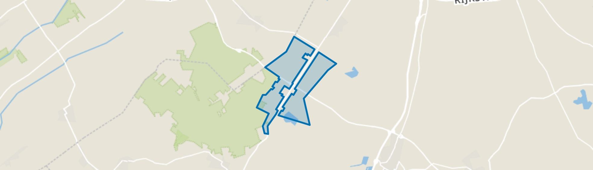 Verspreide huizen Hoogersmilde, Hoogersmilde (Gem. Midden-Drenthe) map