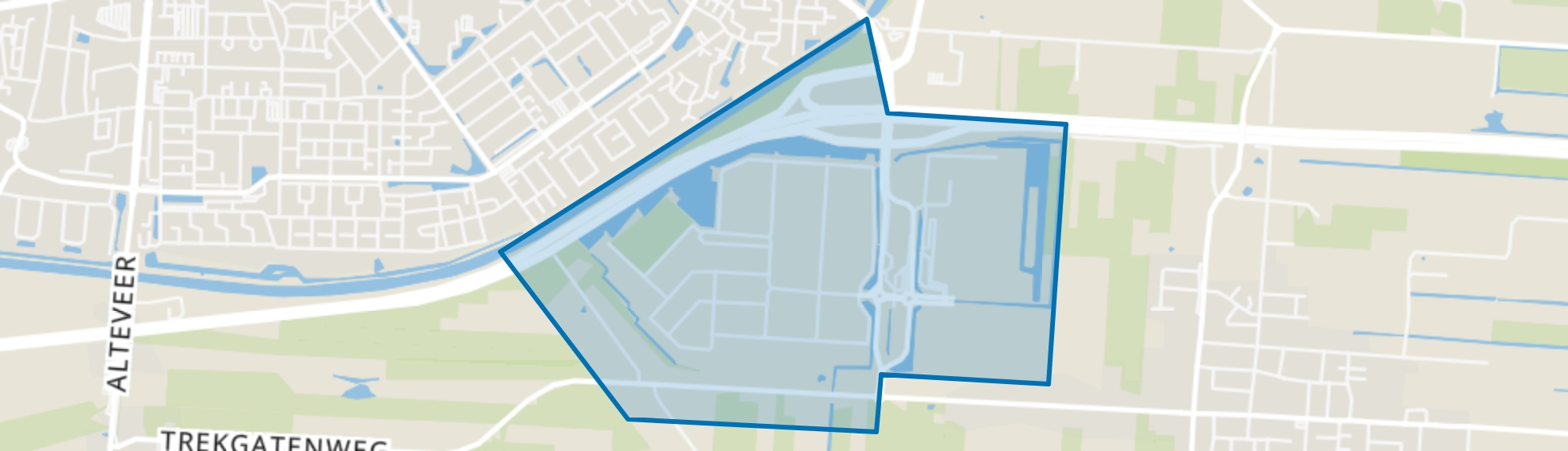 Industriegebied Buitenvaart, Hoogeveen map