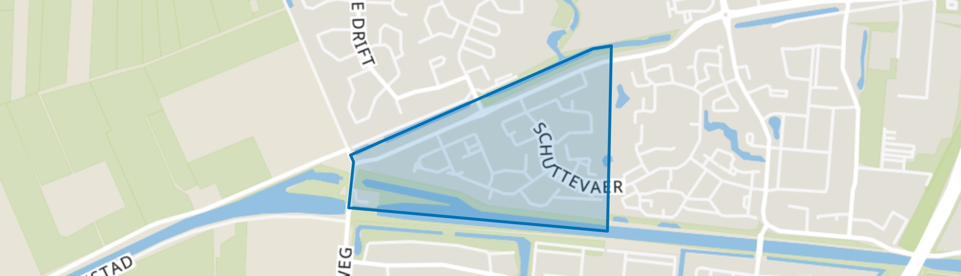 Kattouw, Hoogeveen map