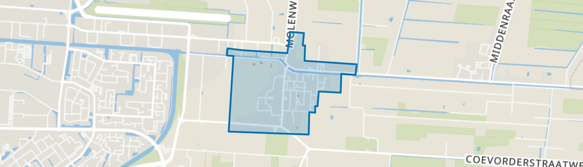Noordscheschut kern, Hoogeveen map