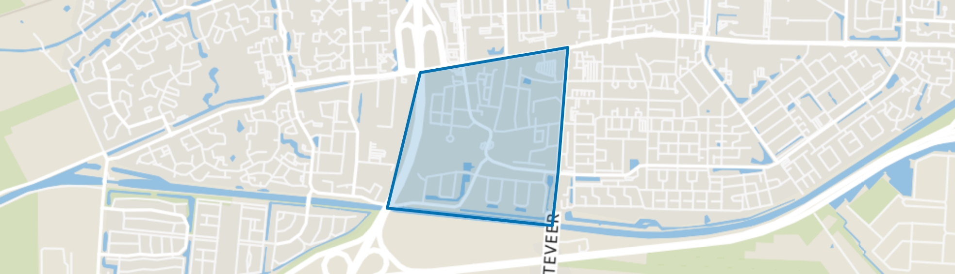 Venesluis, Hoogeveen map