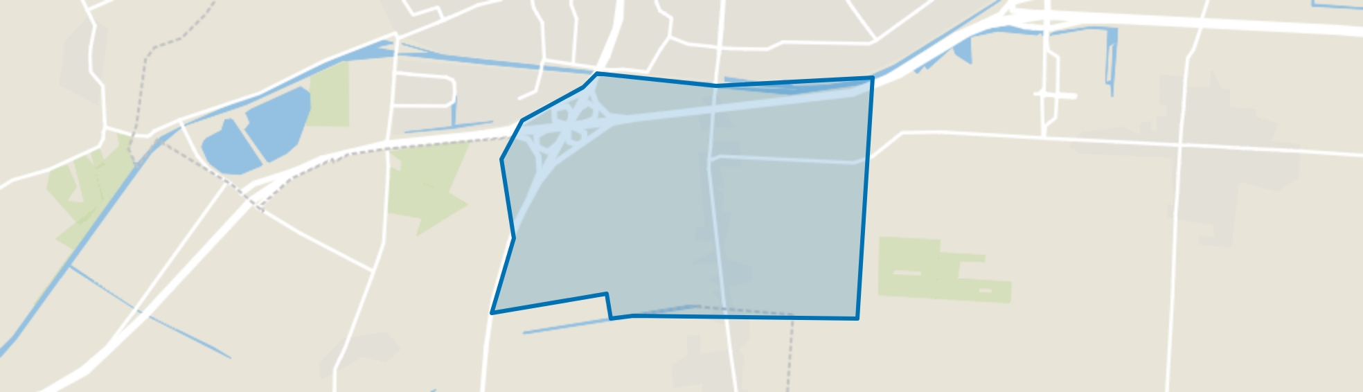 Verspreide huizen Alteveer, Hoogeveen map