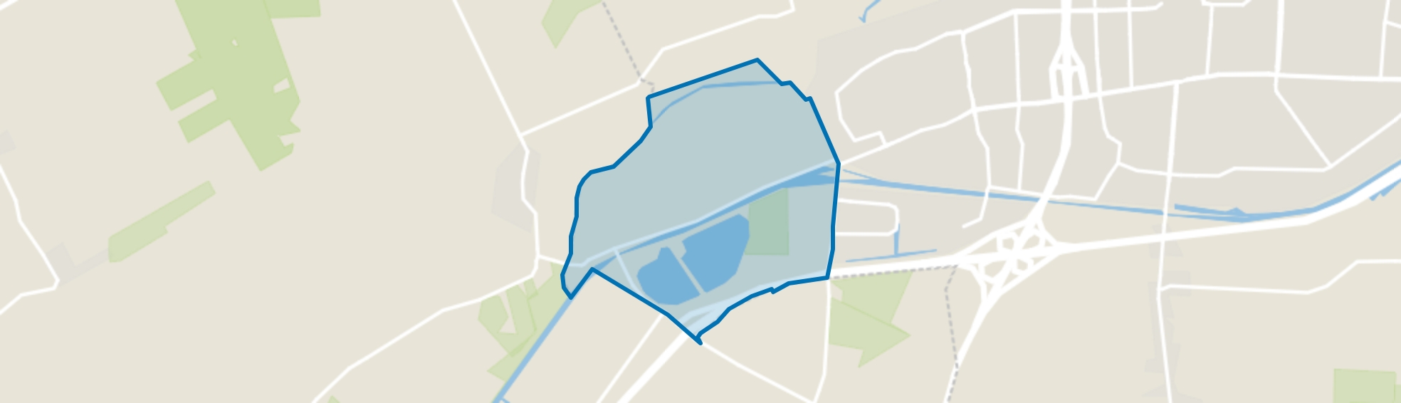 Verspreide huizen Nijstad, Hoogeveen map