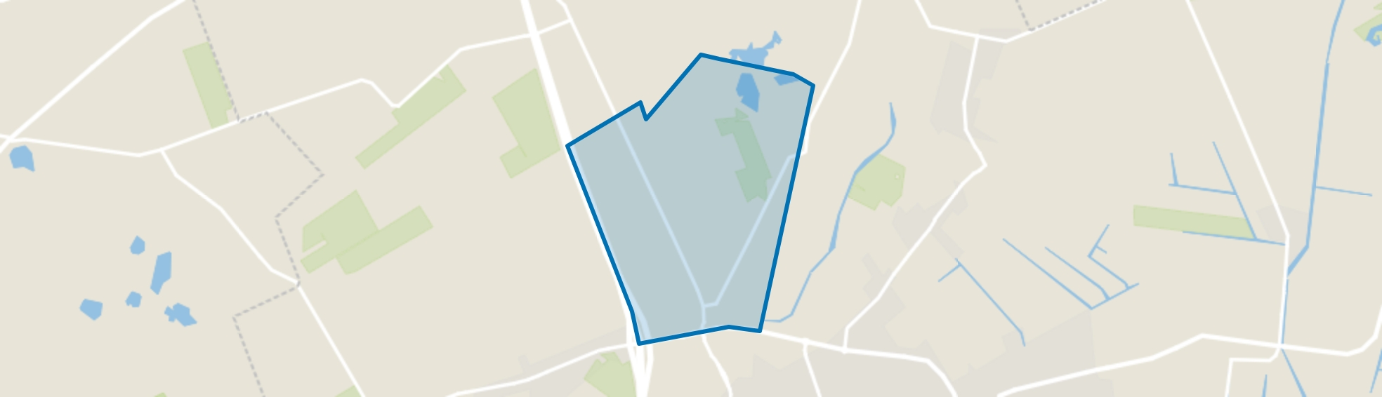 Verspreide huizen Pesse-Zuid, Hoogeveen map