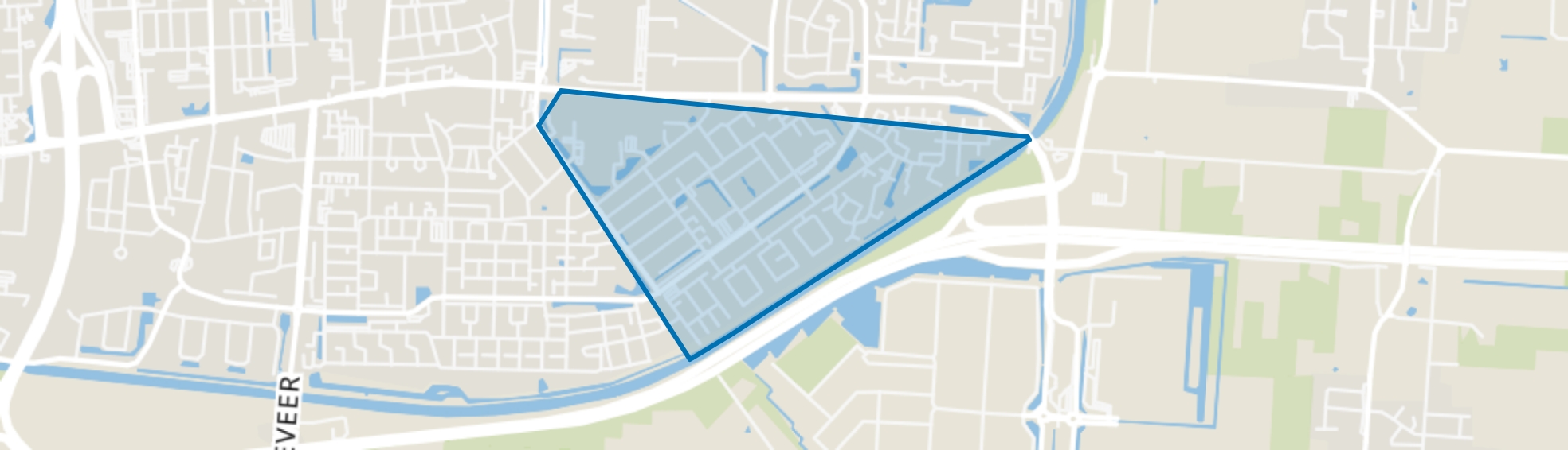 Wolfsbos, Hoogeveen map