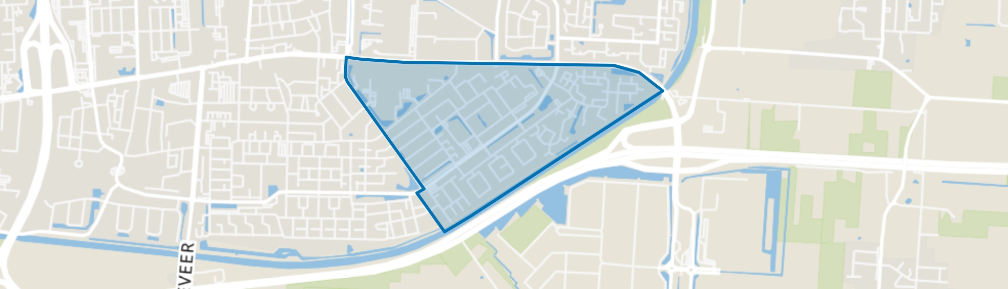 Wolfsbos, Hoogeveen map