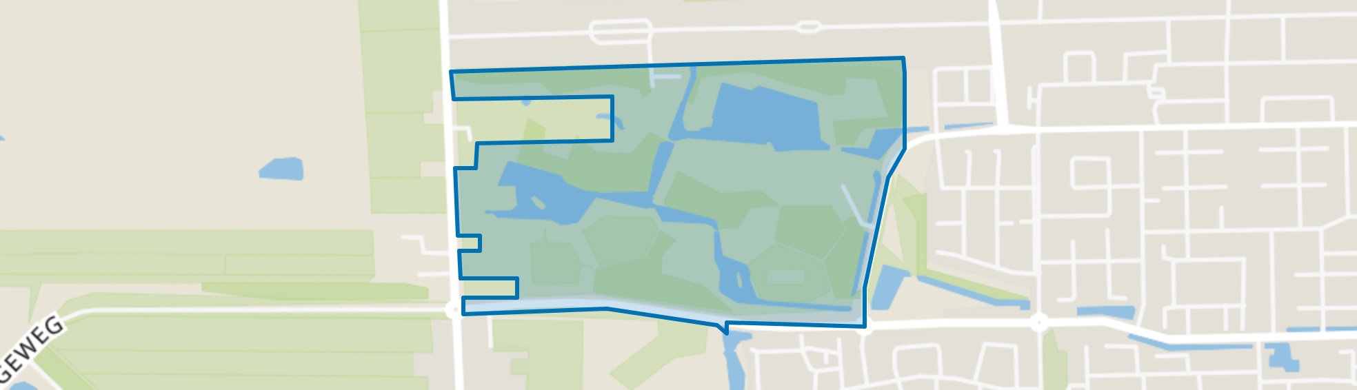 Gorechtpark, Hoogezand map