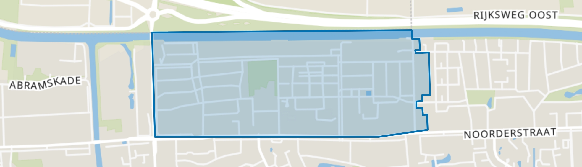 Noorderpark, Hoogezand map