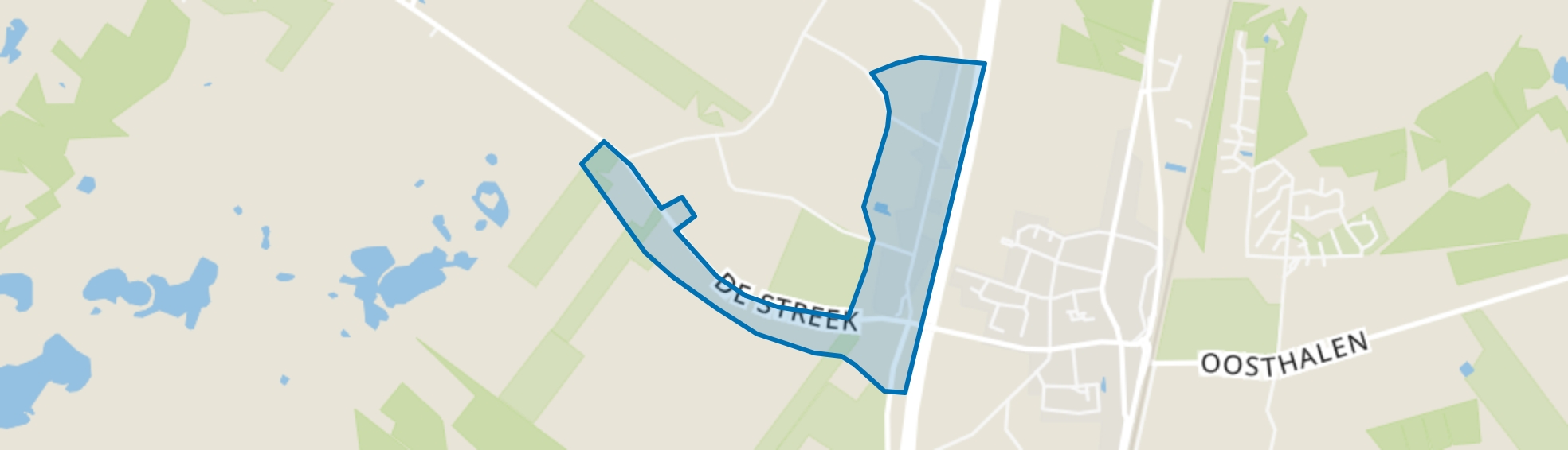 Laaghalen, Hooghalen map