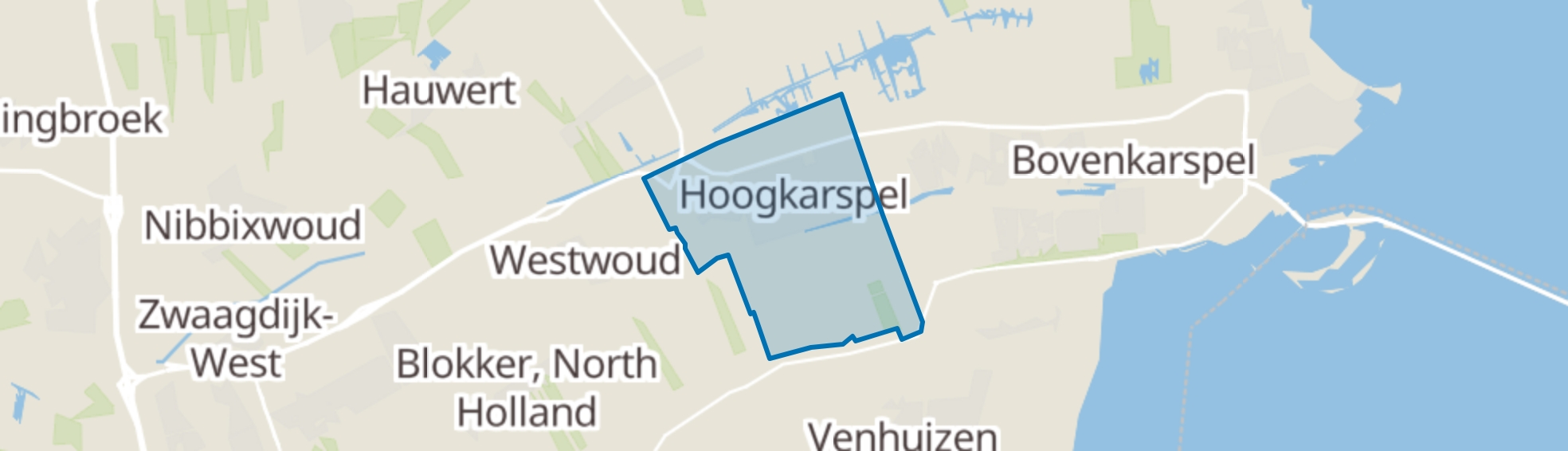 Hoogkarspel map