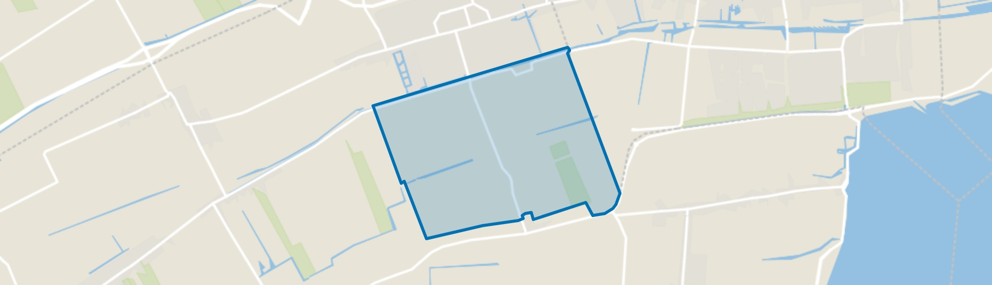 Buitengebied Zuid, Hoogkarspel map