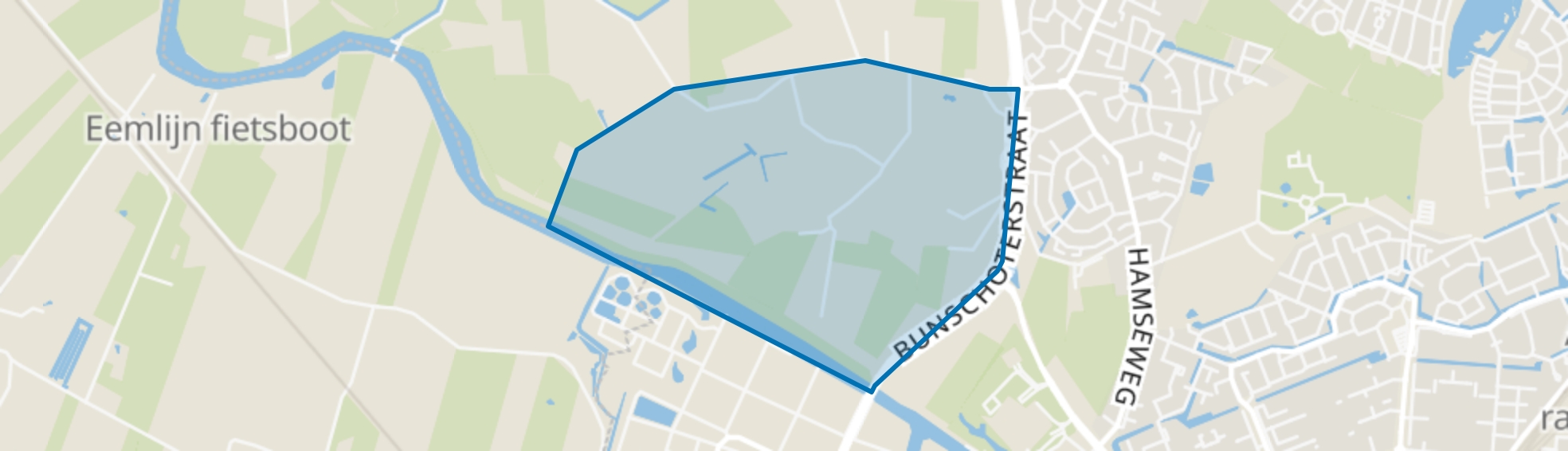 Coelhorst, Hoogland map