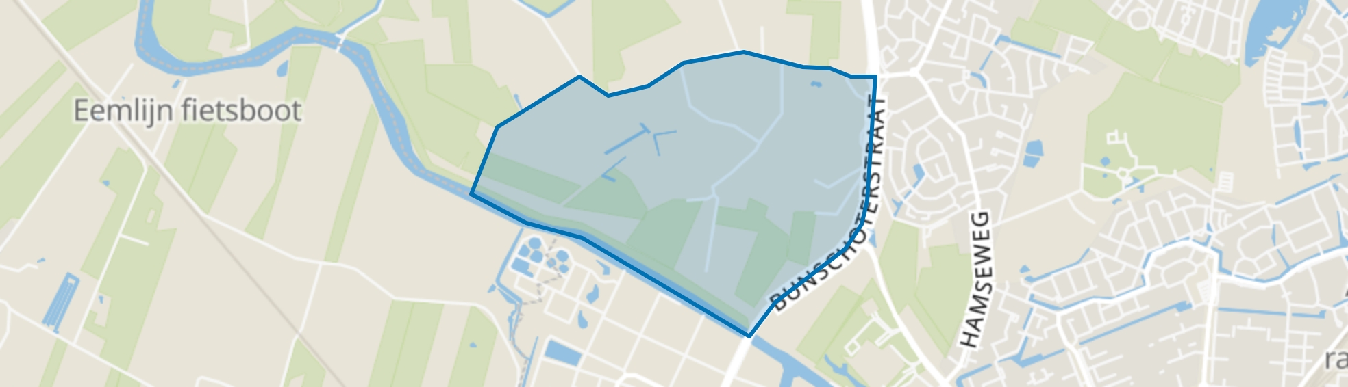 Coelhorst, Hoogland map