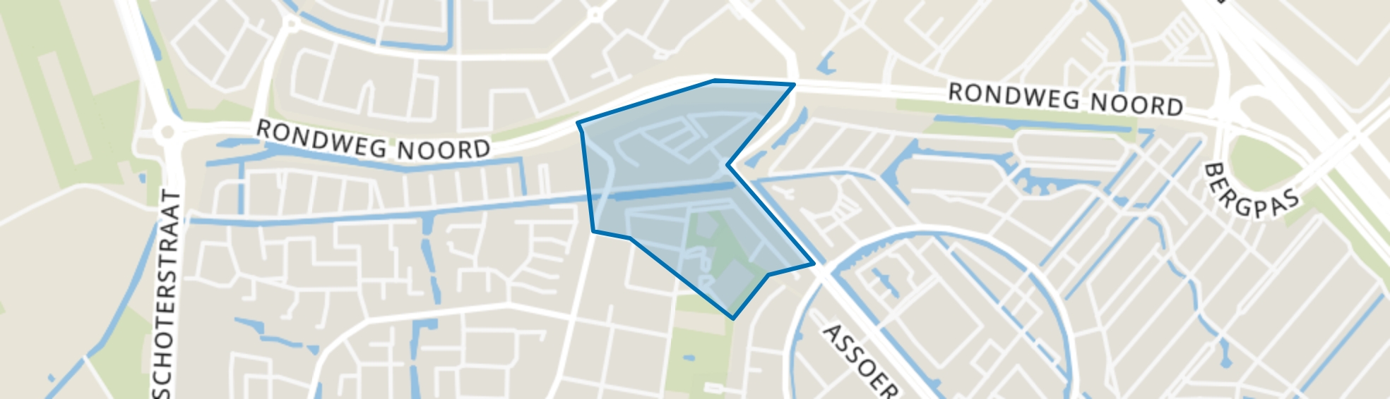 De Brinken, Hoogland map