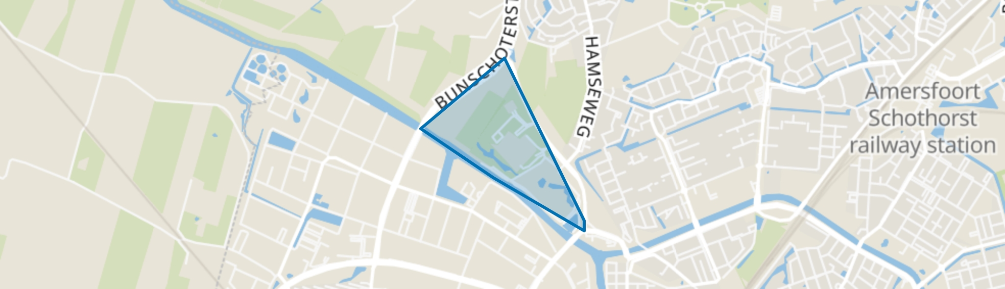 Maatweg, Hoogland map