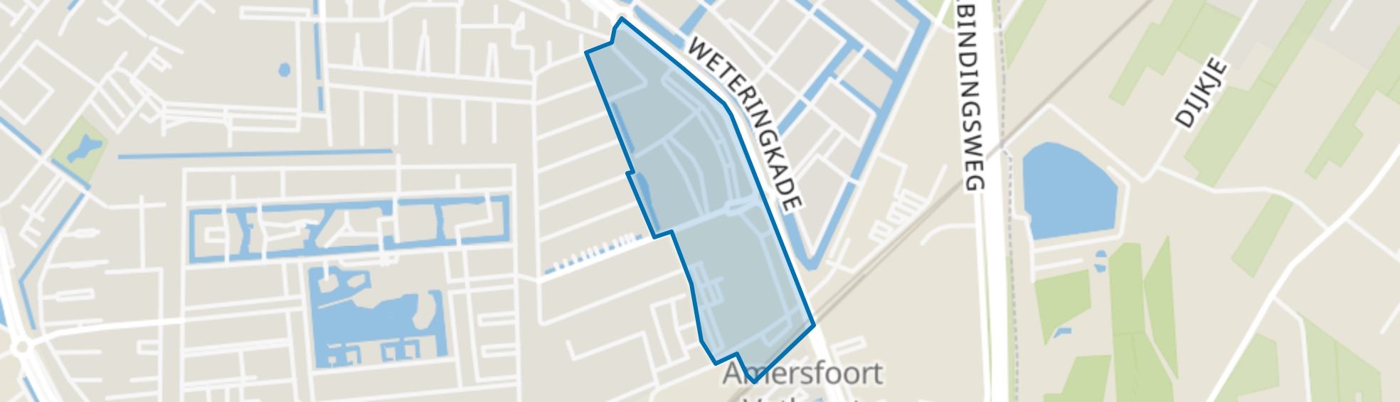 Winkelcentrum Vathorst, Hooglanderveen map