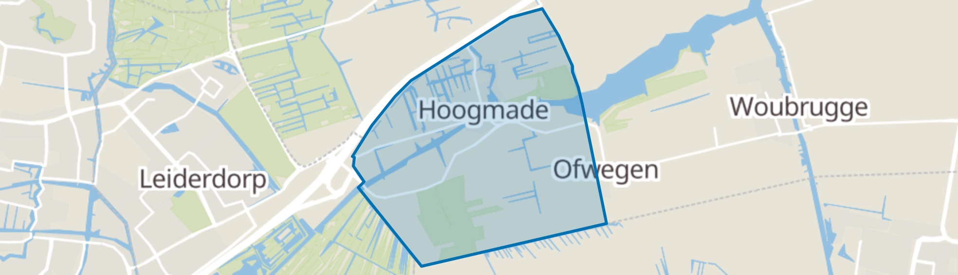 Hoogmade map