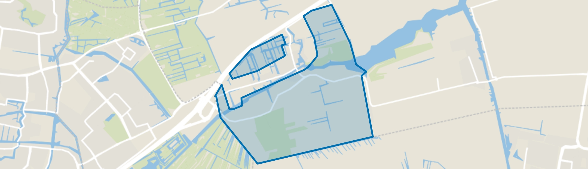 Overige verspreide huizen, Hoogmade map