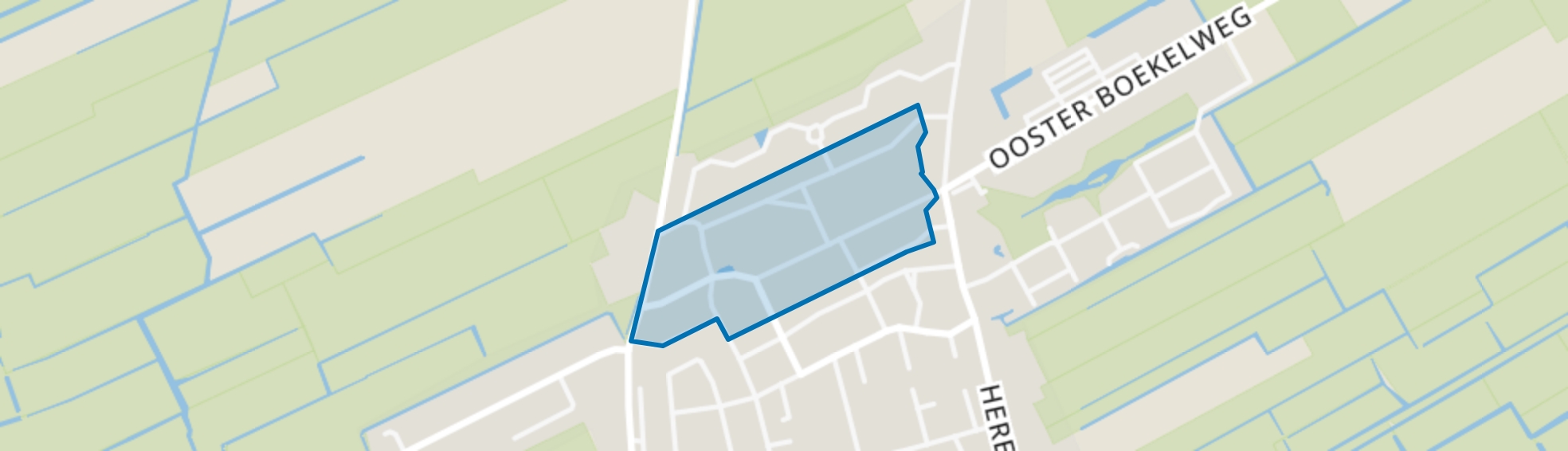 Hoogwoud Centrum, Hoogwoud map