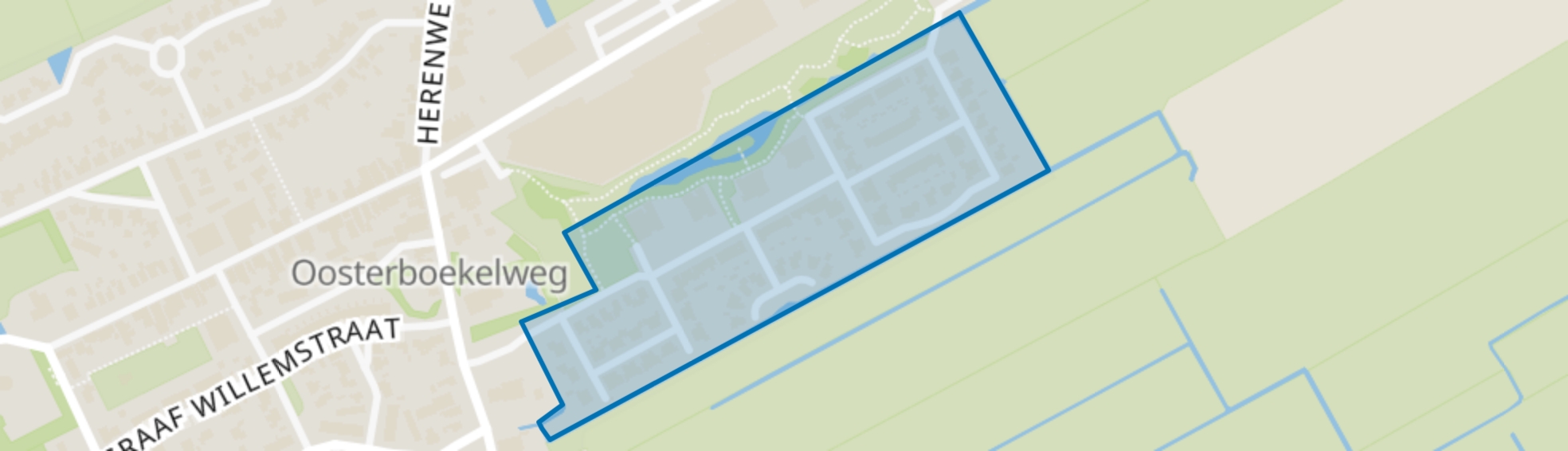 Hoogwoud Oost, Hoogwoud map