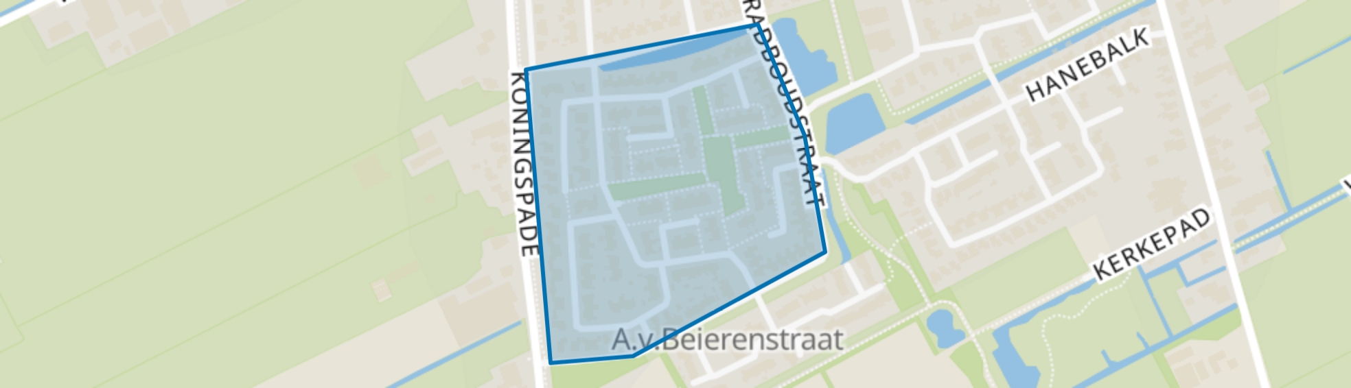 Van Van der Noot tot Slickerstraat, Hoogwoud map