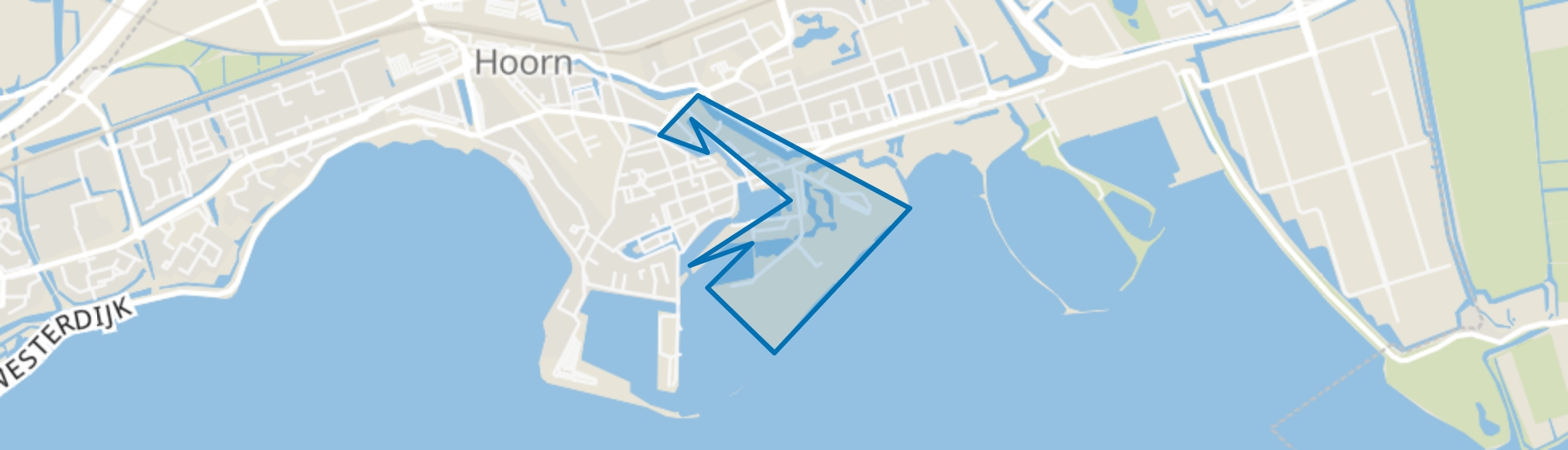 Binnenstad - Buurt 10 00, Hoorn (NH) map