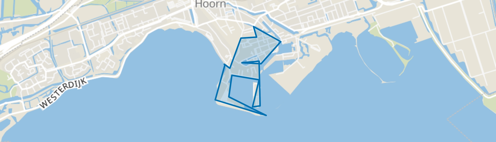 Binnenstad - Buurt 10 01, Hoorn (NH) map