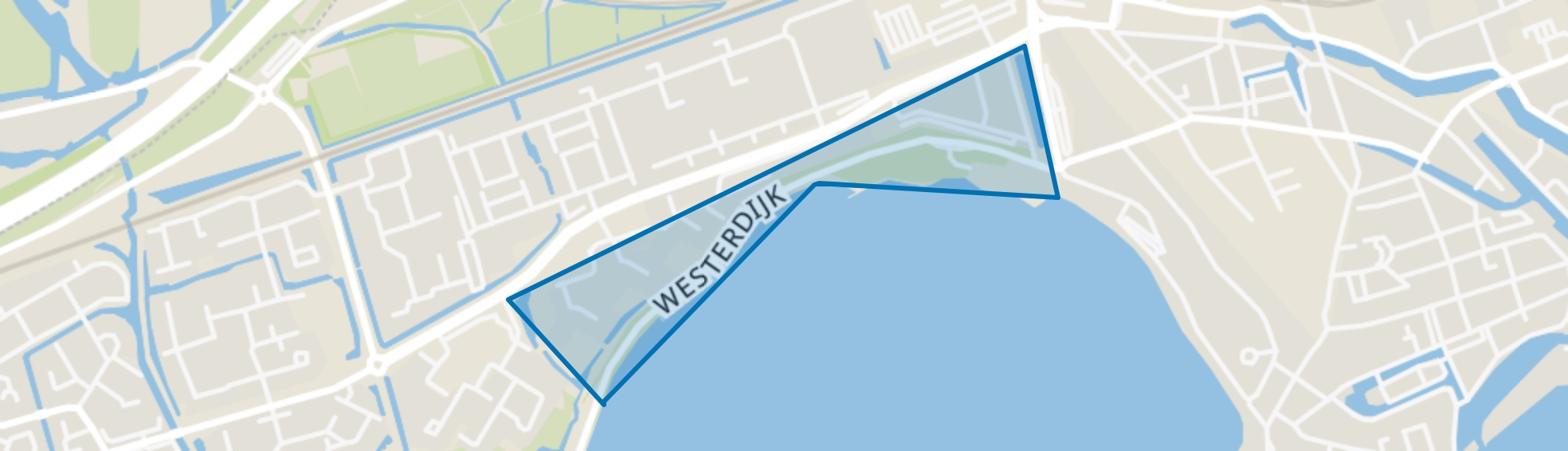 Grote Waal - Buurt 13 00, Hoorn (NH) map