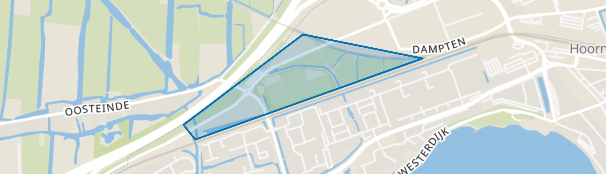 Grote Waal - Buurt 13 02, Hoorn (NH) map