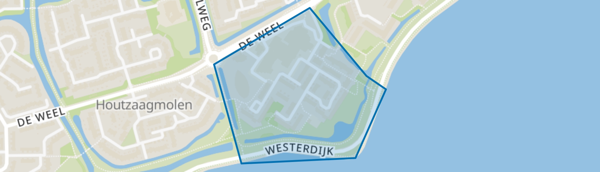 Grote Waal - Buurt 13 04, Hoorn (NH) map