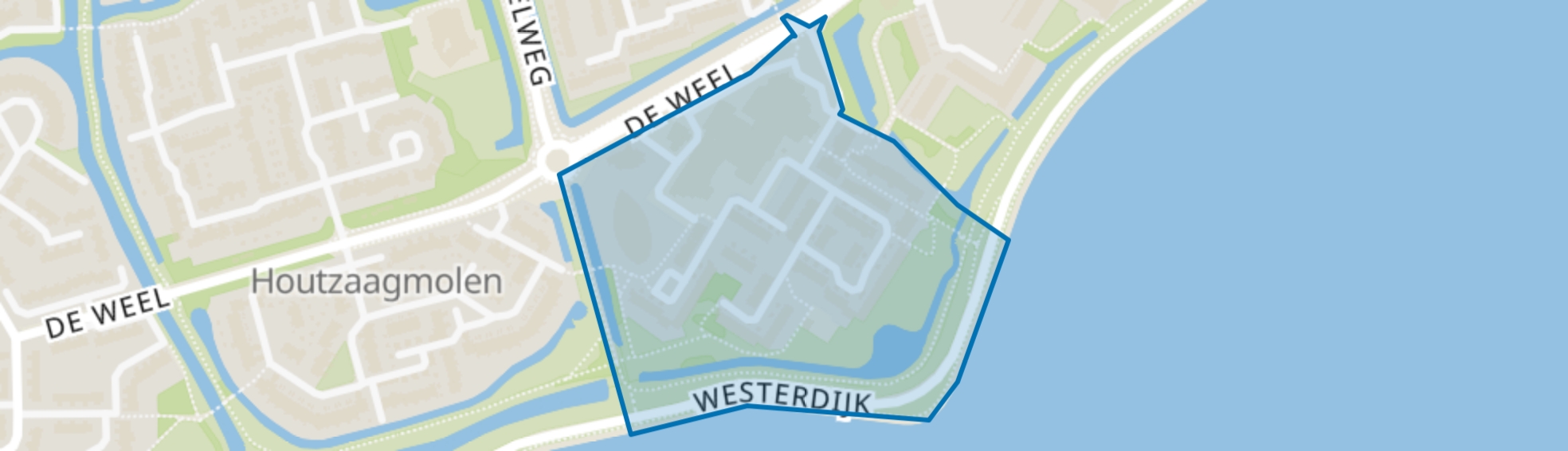 Grote Waal - Buurt 13 04, Hoorn (NH) map