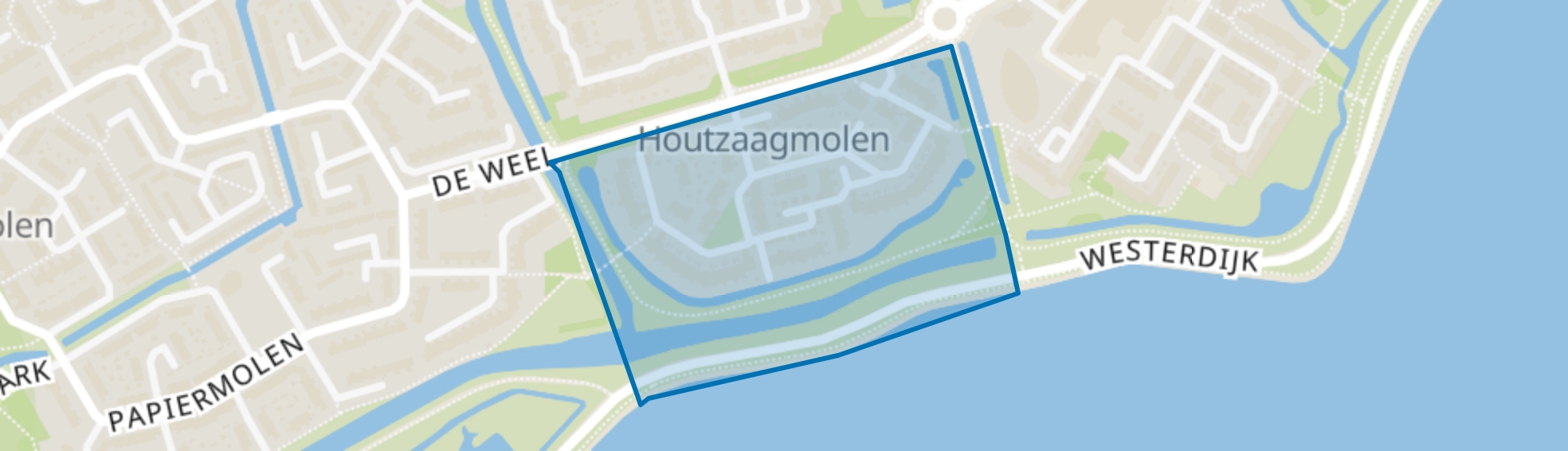 Grote Waal - Buurt 13 06, Hoorn (NH) map
