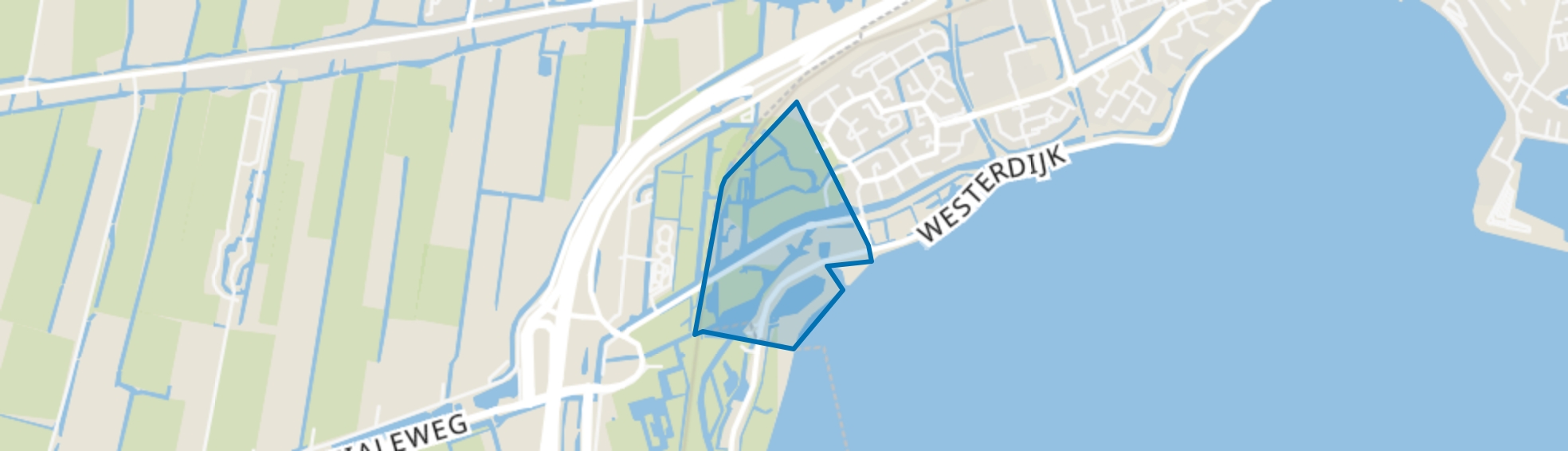 Grote Waal - Buurt 13 08, Hoorn (NH) map