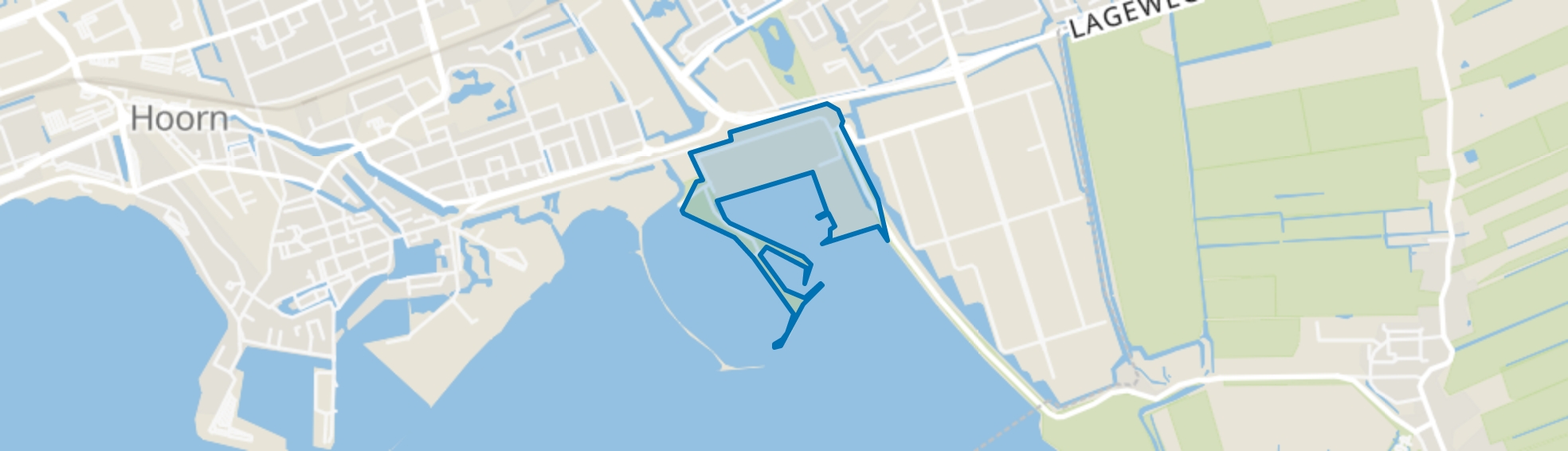 Hoorn 80 - Buurt 34 00, Hoorn (NH) map