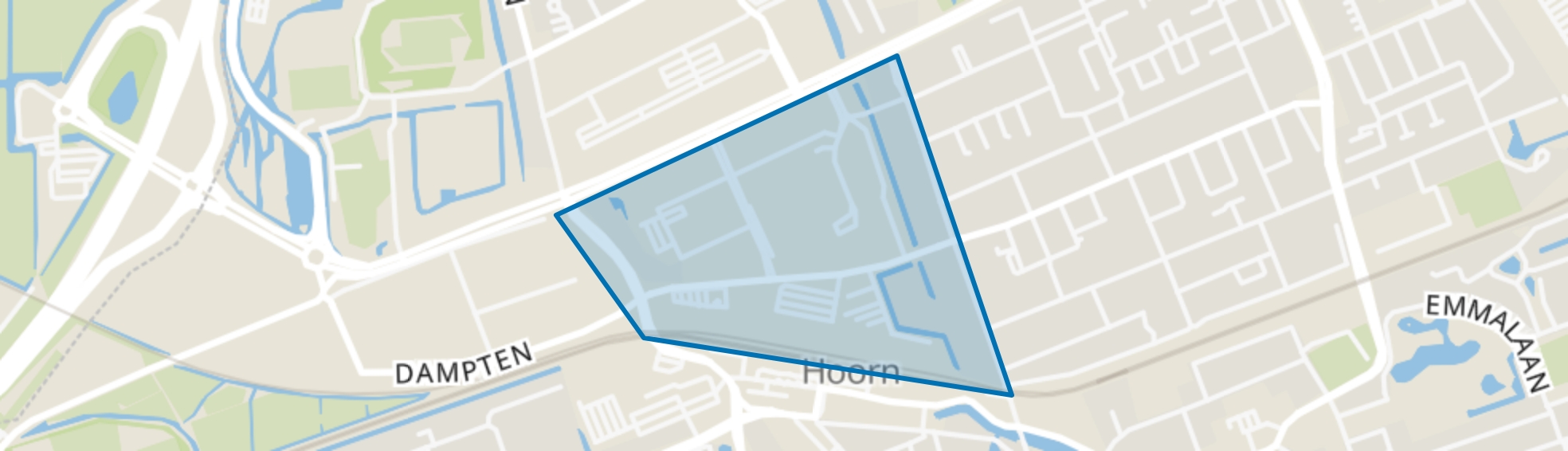 Hoorn Noord - Buurt 12 03, Hoorn (NH) map