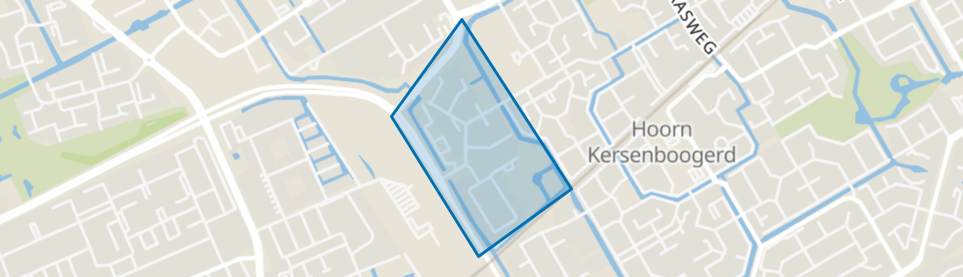 Kersenboogerd-Noord - Buurt 32 00, Hoorn (NH) map