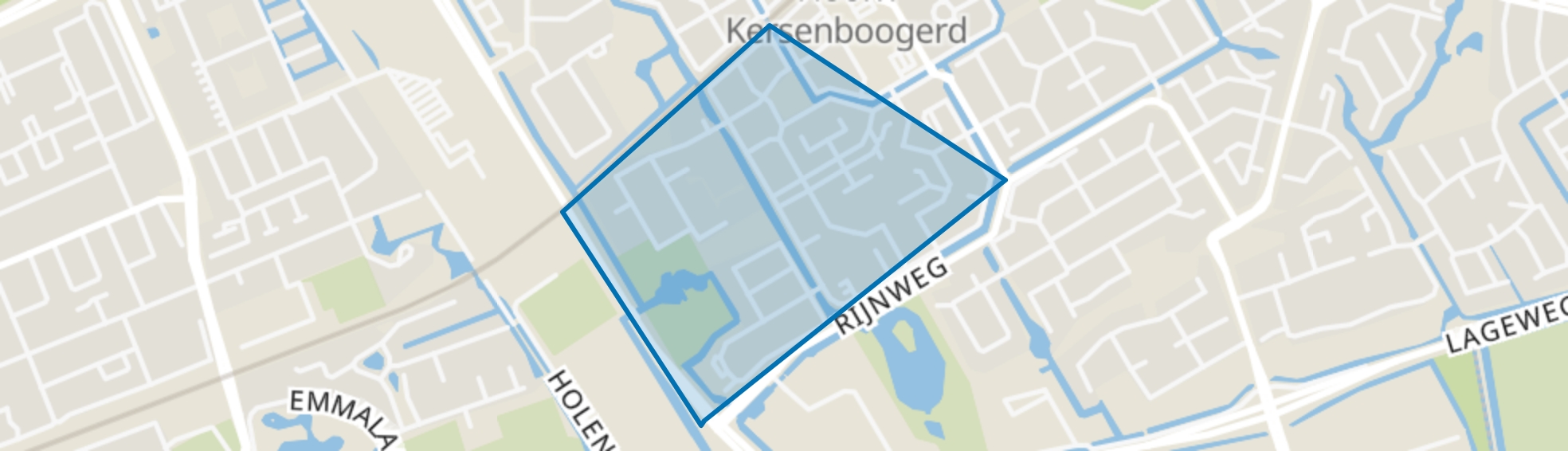 Kersenboogerd-Zuid - Buurt 33 00, Hoorn (NH) map