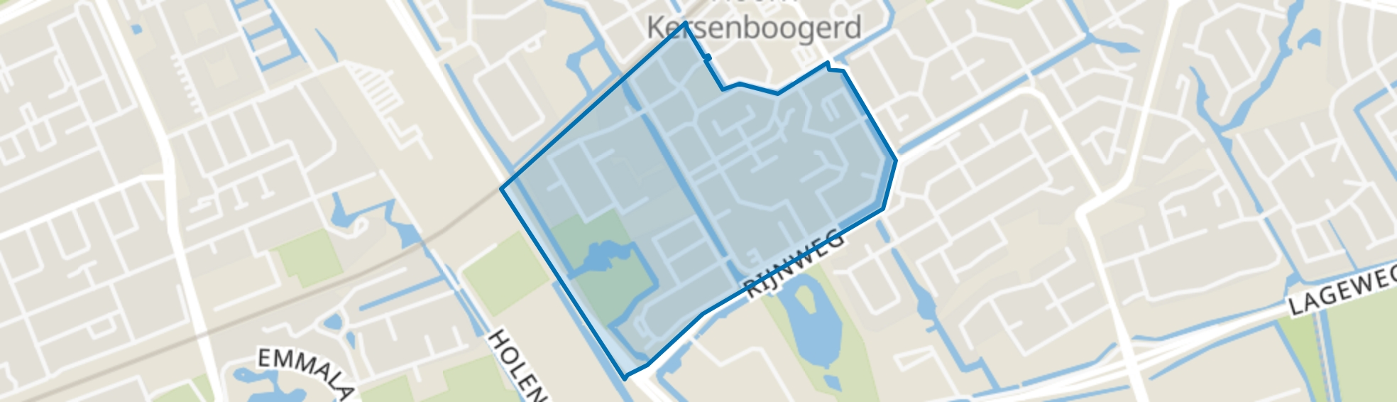 Kersenboogerd-Zuid - Buurt 33 00, Hoorn (NH) map