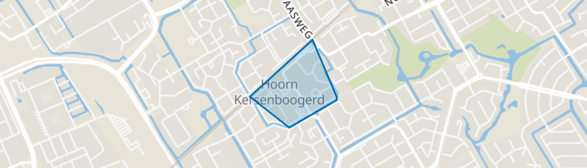Kersenboogerd-Zuid - Buurt 33 01, Hoorn (NH) map