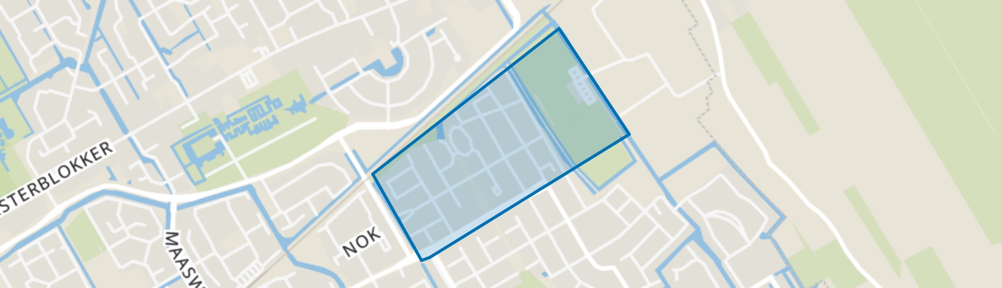 Kersenboogerd-Zuid - Buurt 33 08, Hoorn (NH) map