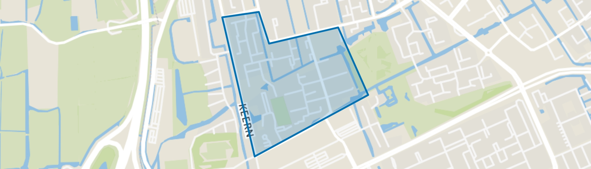 Risdam-Zuid - Buurt 20 04, Hoorn (NH) map