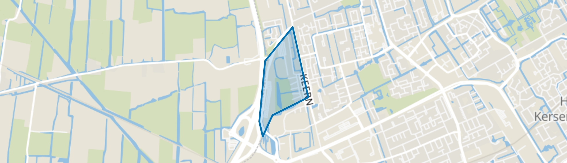 Risdam-Zuid - Buurt 20 05, Hoorn (NH) map