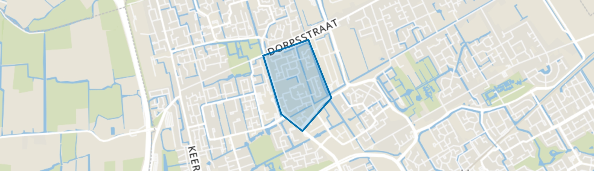 Risdam-Zuid - Buurt 20 06, Hoorn (NH) map