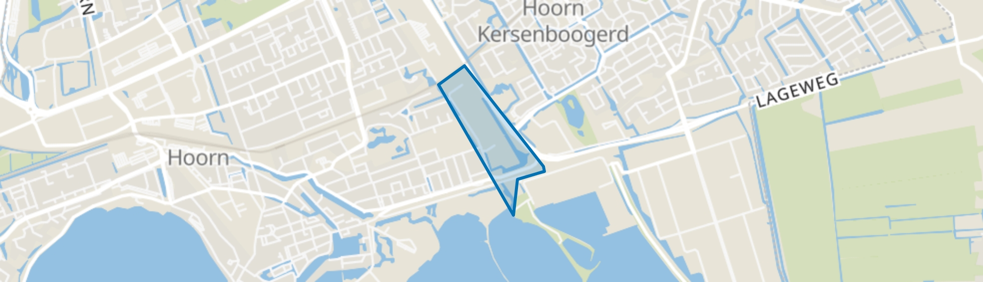 Venelaankwartier - Buurt 11 00, Hoorn (NH) map