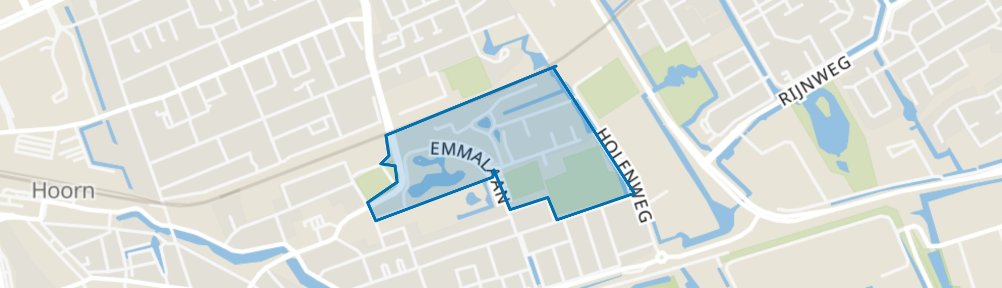 Venelaankwartier - Buurt 11 01, Hoorn (NH) map