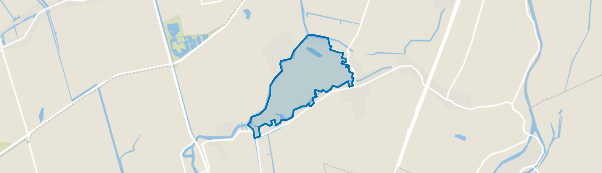 Hoornaar-Buitengebied-Noord, Hoornaar map