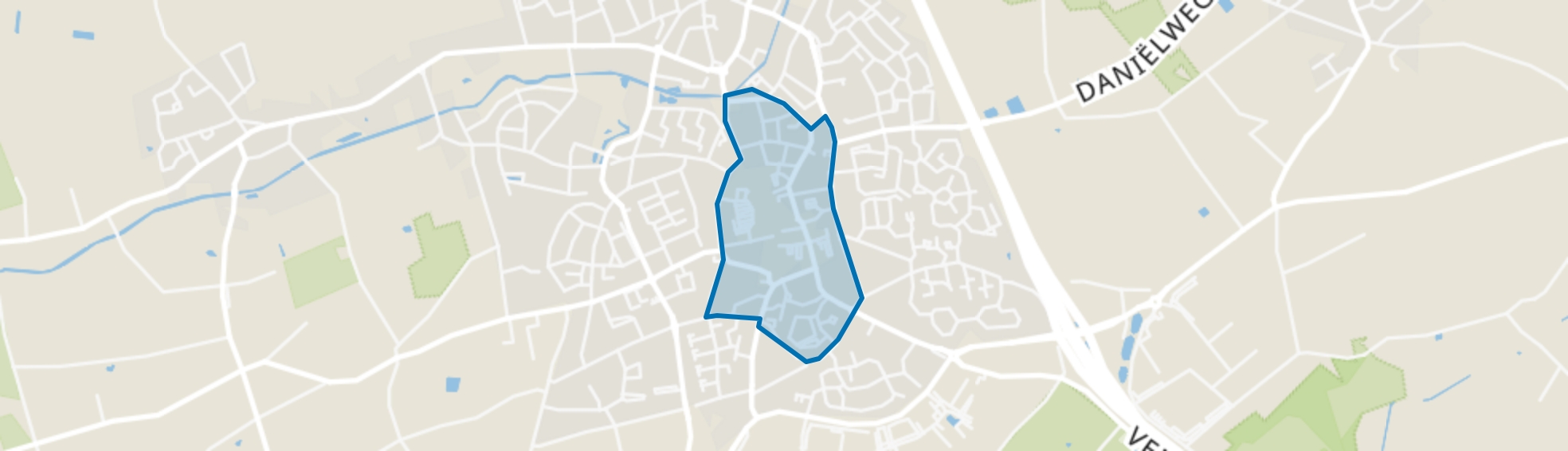 Horst-Centrum, Horst map