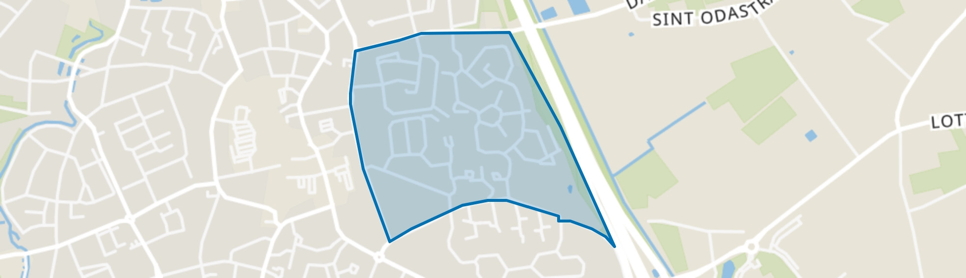 Stuksbeemden, Horst map