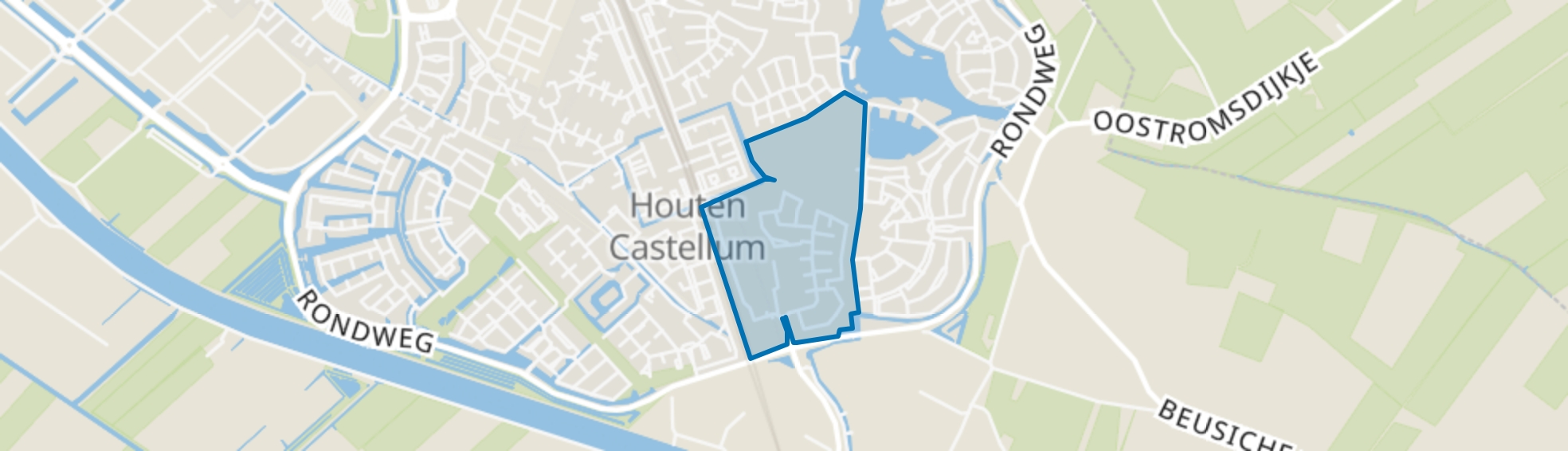 Grassen, Houten map