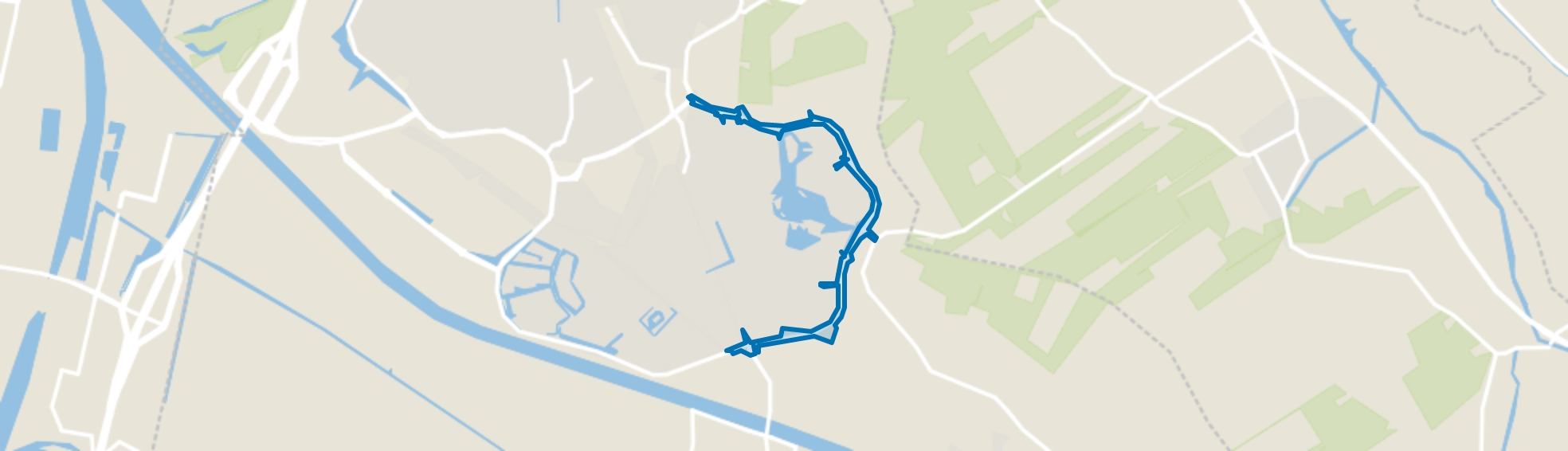 Rondweg Zuid-Oost, Houten map